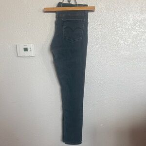 Levi's Women's Skinny Jeans in Black Wash